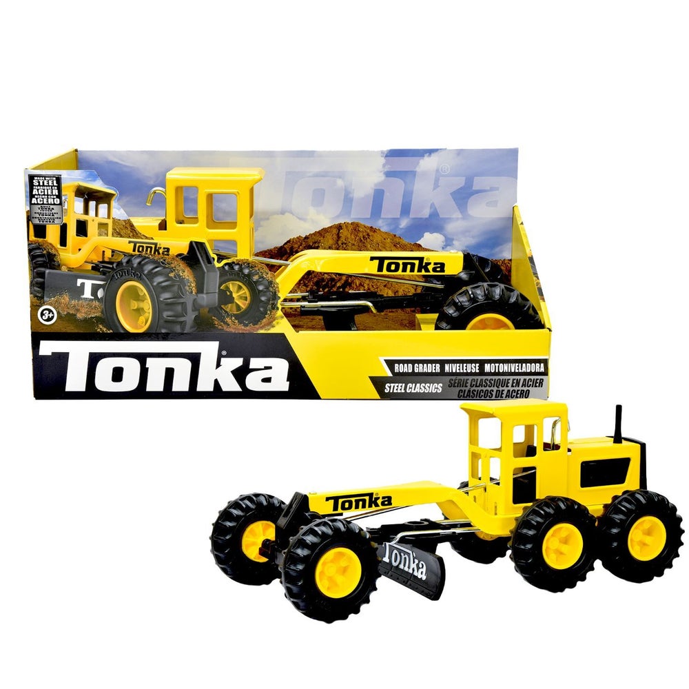 18" STEEL CLASSICS ROAD GRADER (2) BL